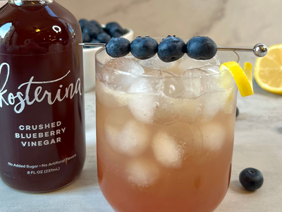 Blueberry & Ginger Mocktail
