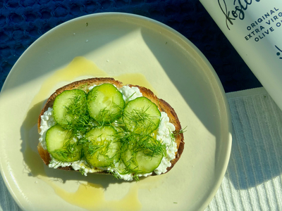 Cottage Cheese Toast