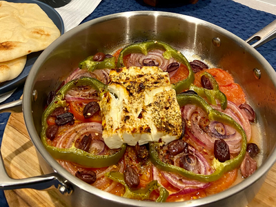 Spicy Baked Feta