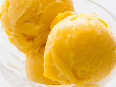 3-Ingredient Clementine Sorbet