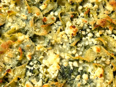 Spanakopita Noodle Kugel