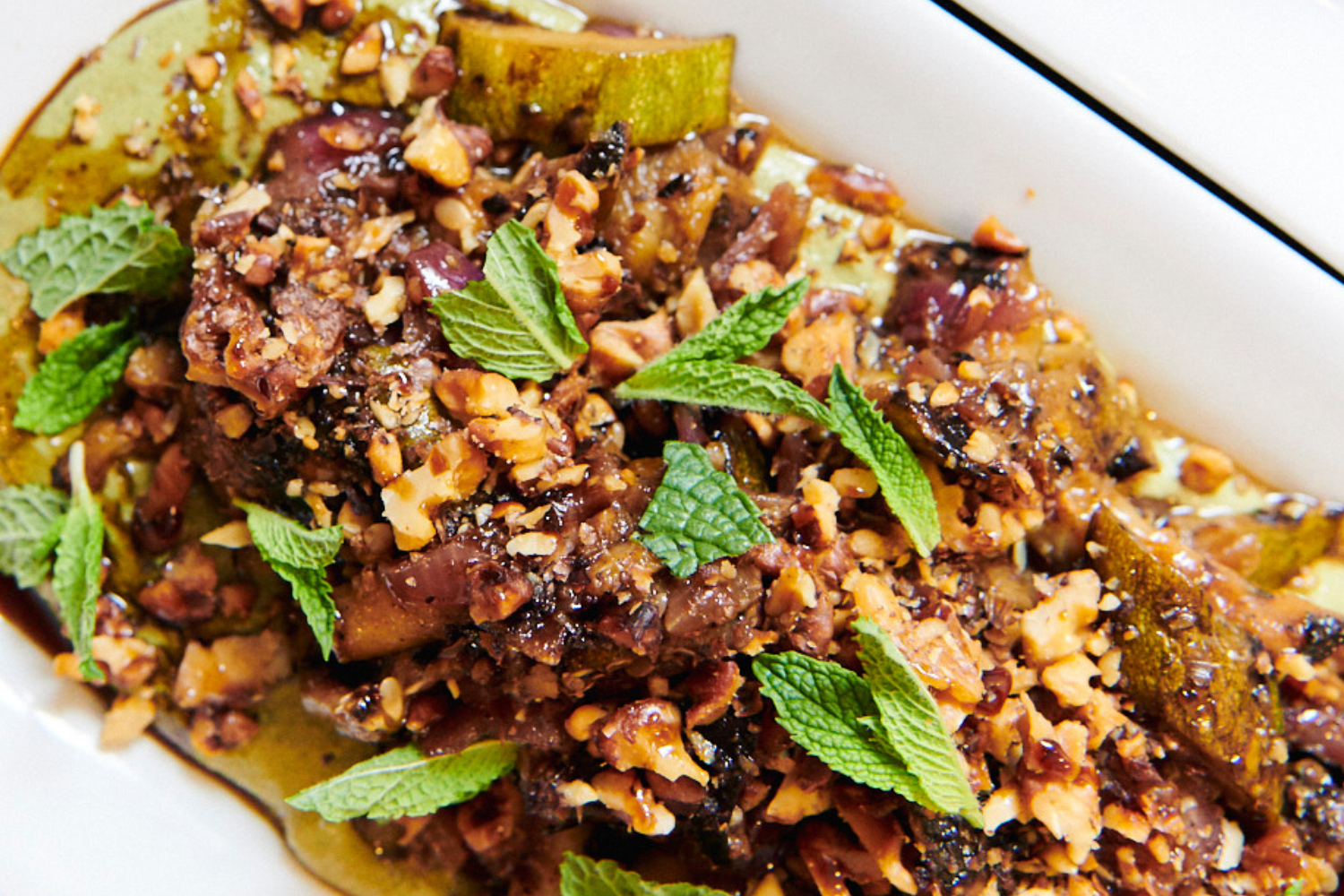 Zucchini with Walnut-Mint Pesto – Kosterina