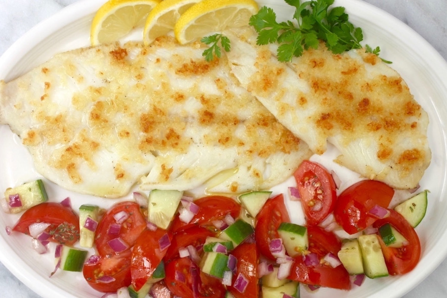 Baked Dover Sole