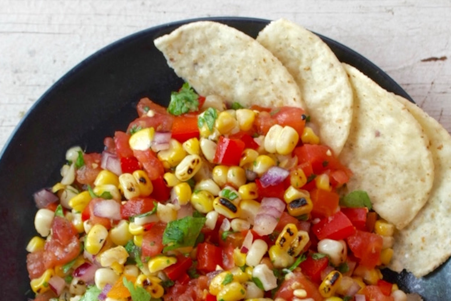 Grilled Corn Summer Salsa