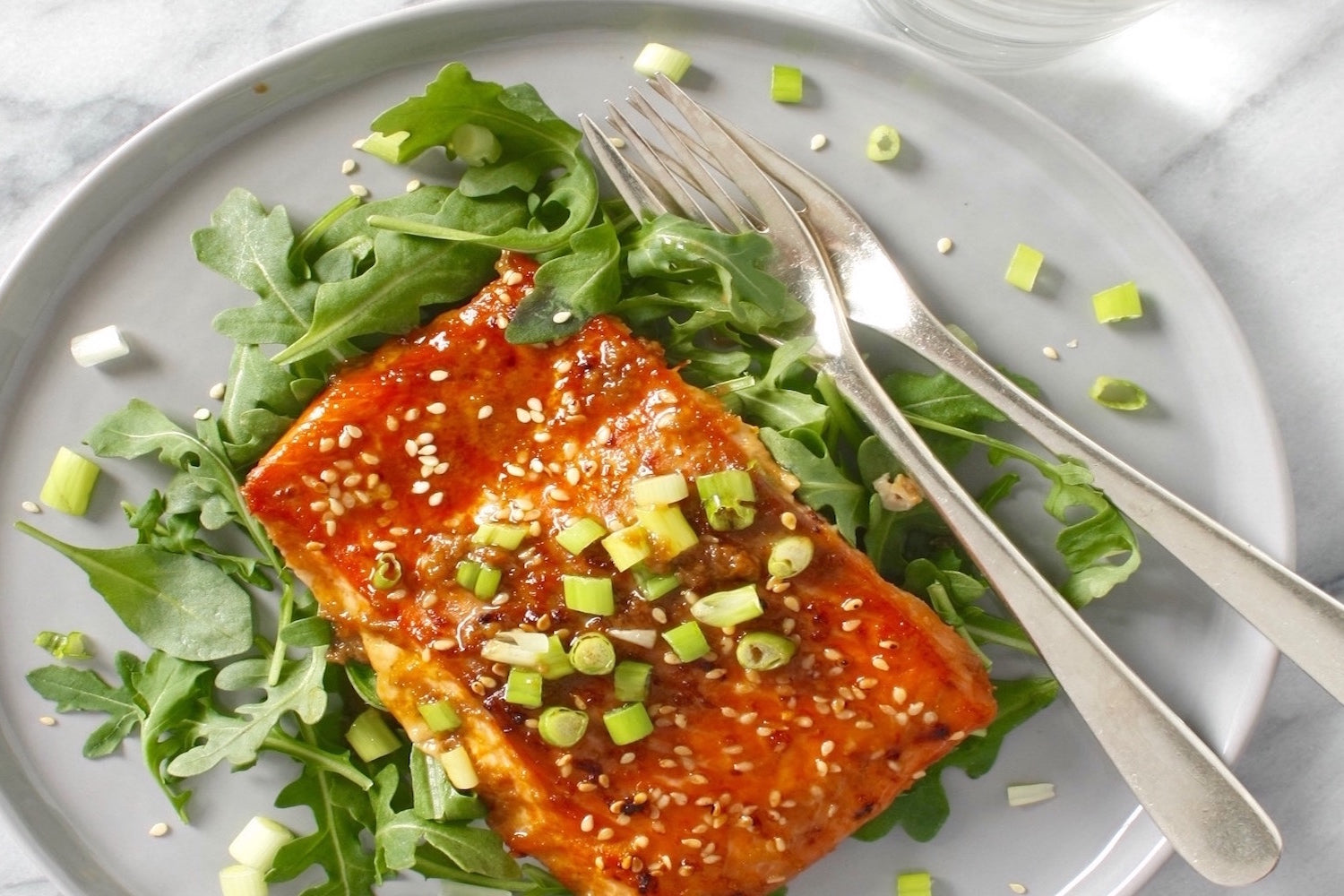 Maple-Ginger Roasted Salmon