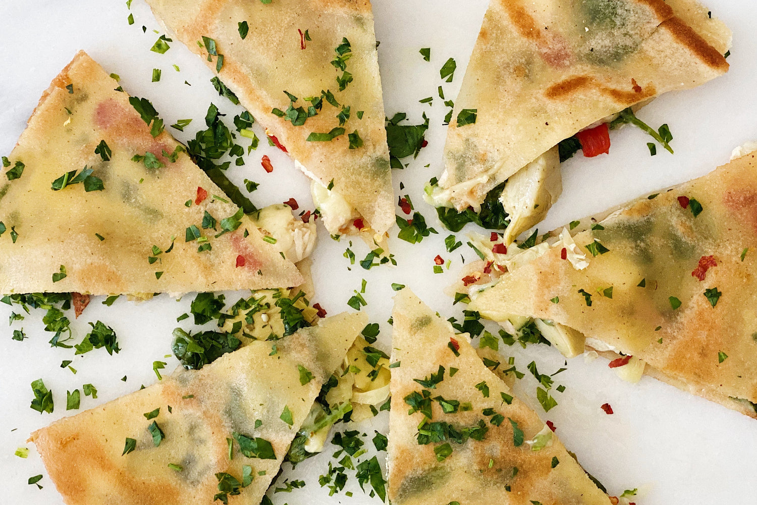 Mediterranean Quesadilla