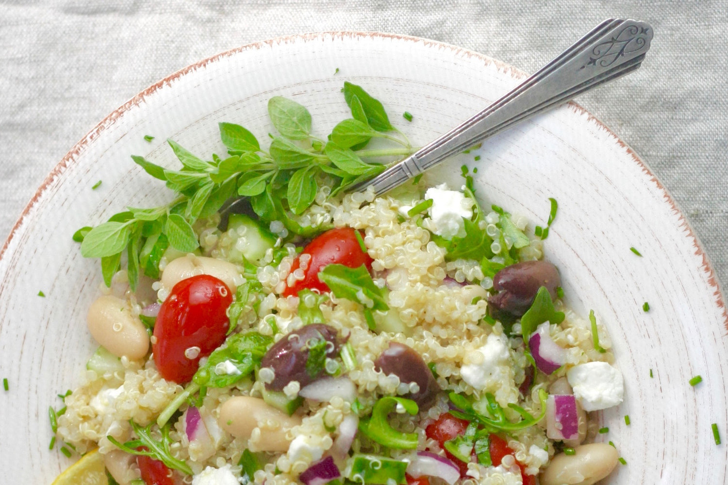 Mediterranean Quinoa Salad