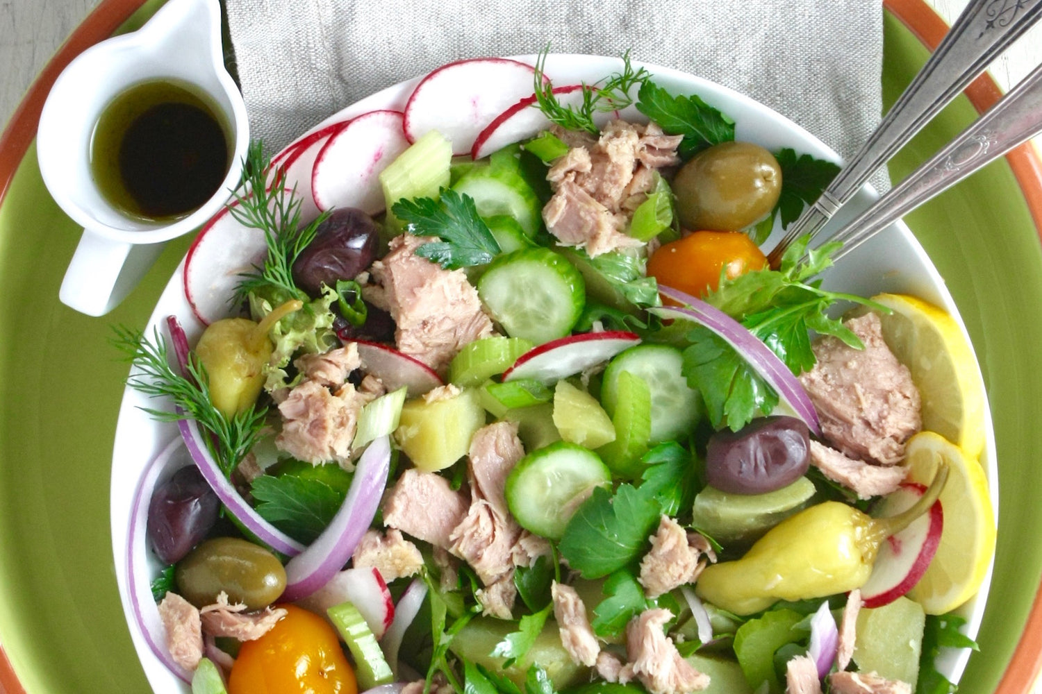 Mediterranean Tuna Salad