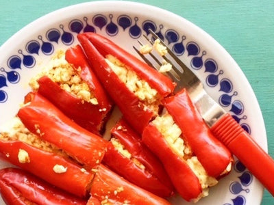 Stuffed Peppers with Feta Cheese