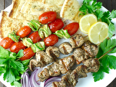 Mediterranean Chicken Kebabs