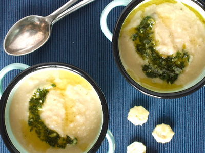 Creamy Chickpea Soup
