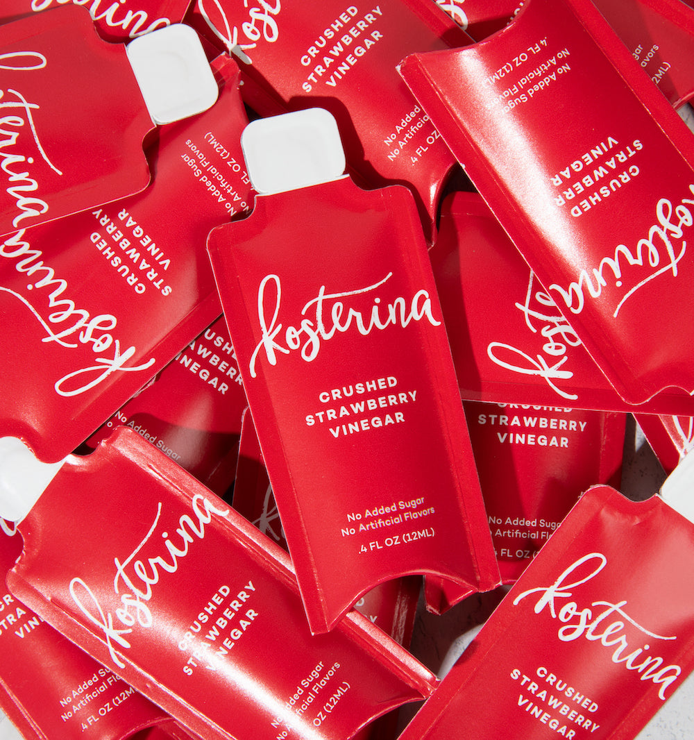 Crushed Strawberry Vinegar Packet (25-Pack)