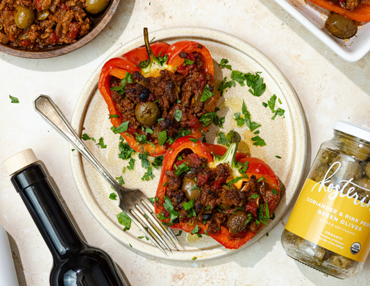 Picadillo Stuffed Peppers