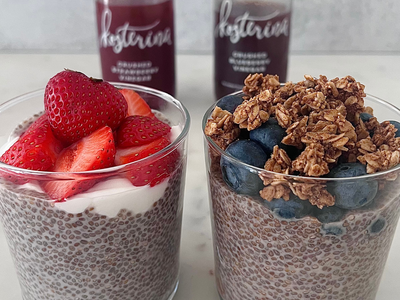 Chia Pudding Two Ways