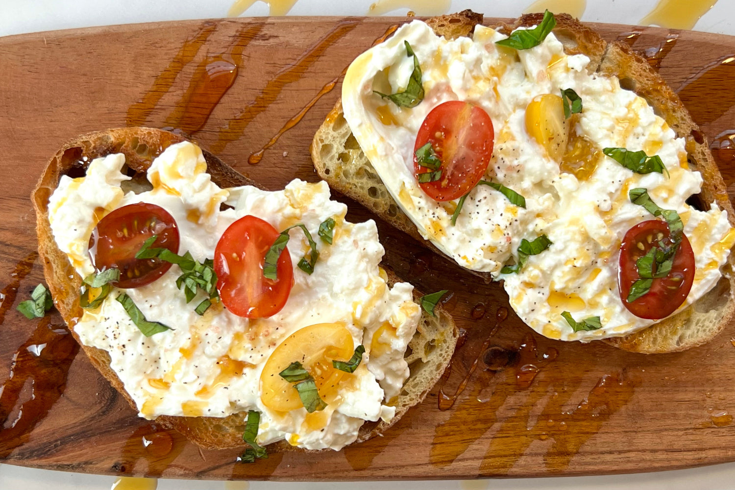 Spicy Burrata Toast