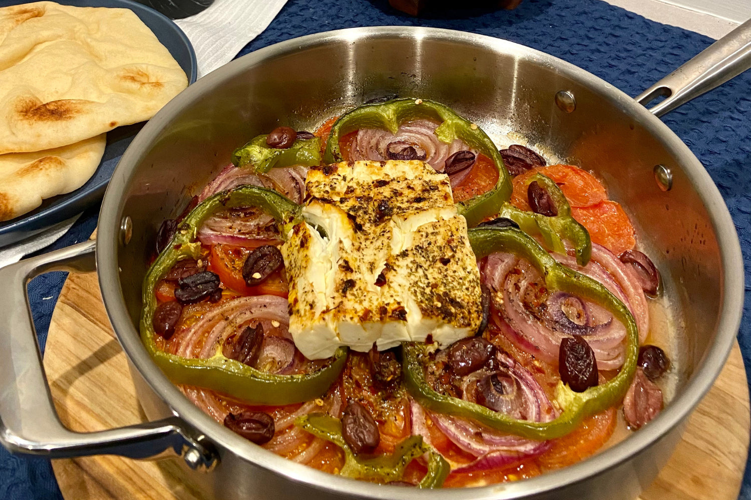 Spicy Baked Feta