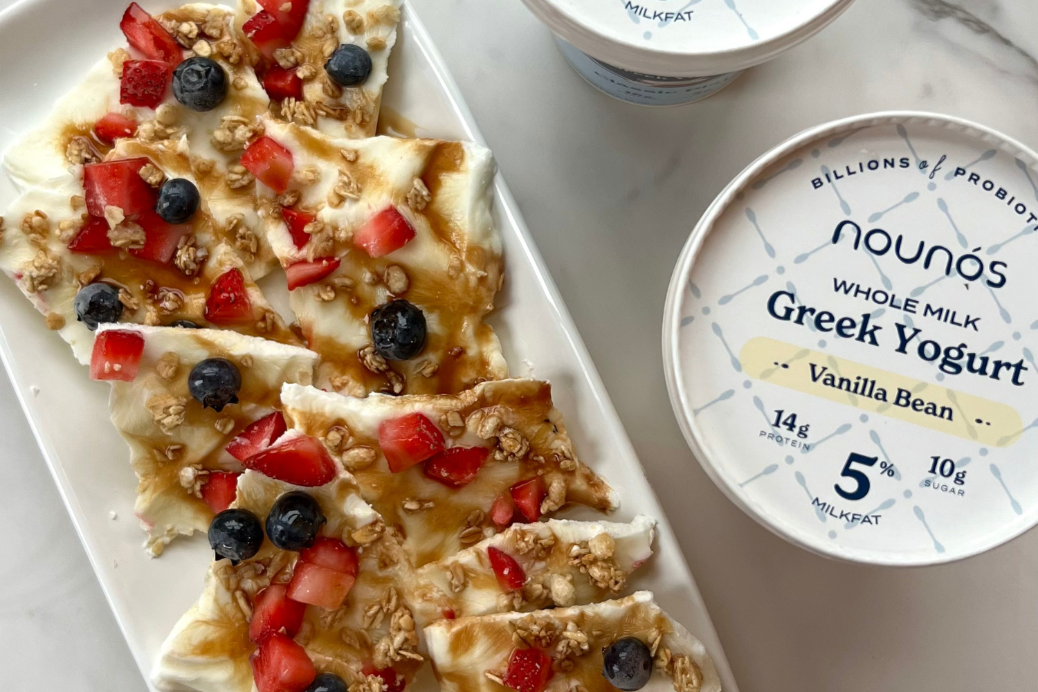 Nounós Dark Chocolate Yogurt Bark