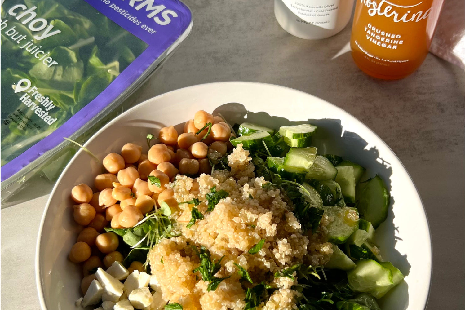 AeroFarms Harvest Salad