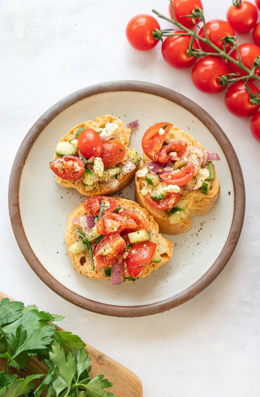 Greek Bruschetta