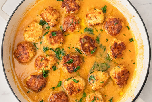 Chicken Francese Meatballs