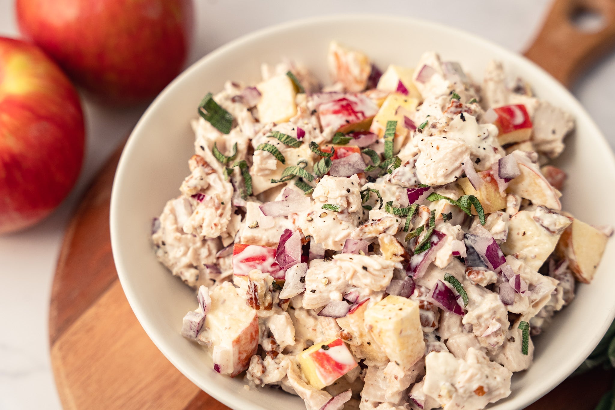 Apple Pecan Chicken Salad