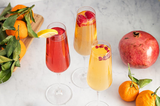 Crushed Fruit Champagne 3 Ways