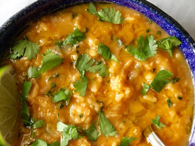 Red Fall Lentil Soup