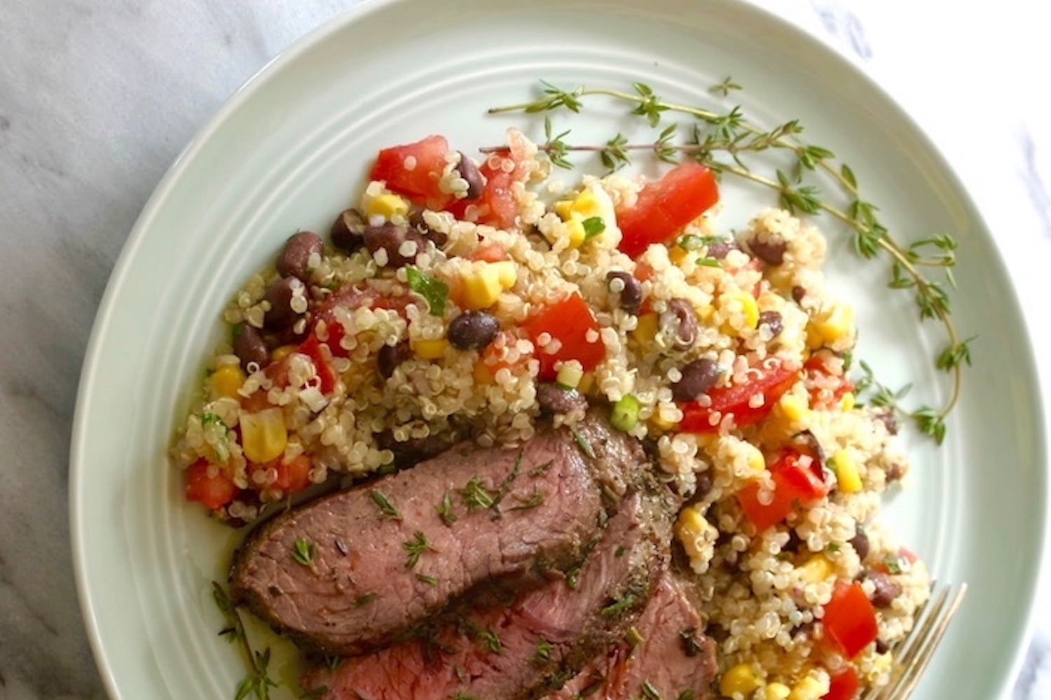 Garlic & Herb Marinated Grilled Steak