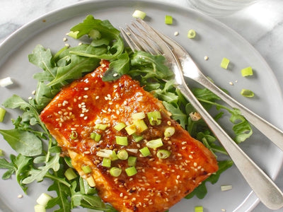 Maple-Ginger Roasted Salmon