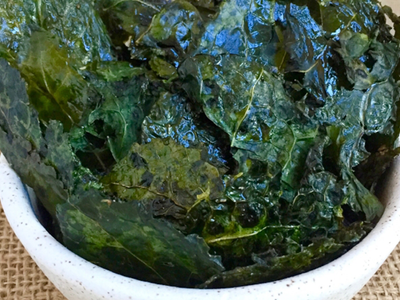 Healthy Baked Kale Chips