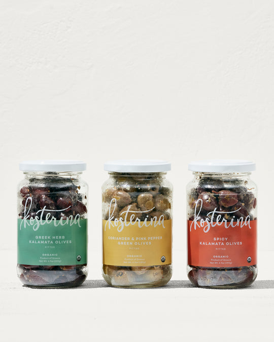 Snacking Olives Trio