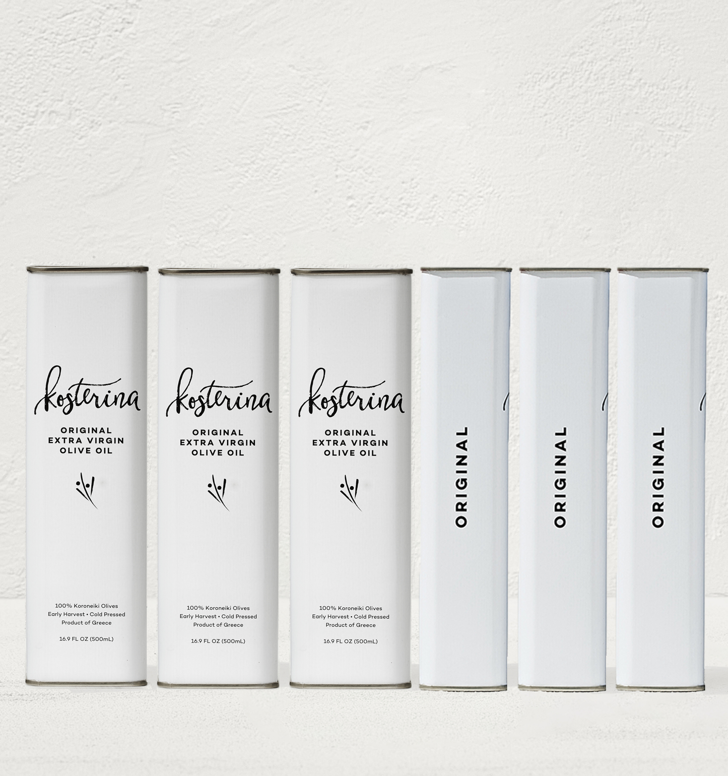 Original Extra Virgin Olive Oil 6-Tin Set (500ml)