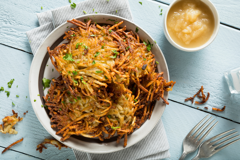 Quick & Crispy Potato Latkes Kosterina