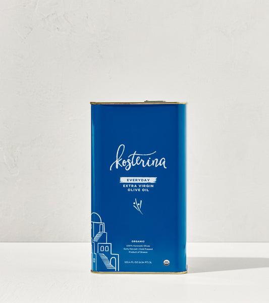 Organic Everyday Extra Virgin Olive Oil Tin (3L)